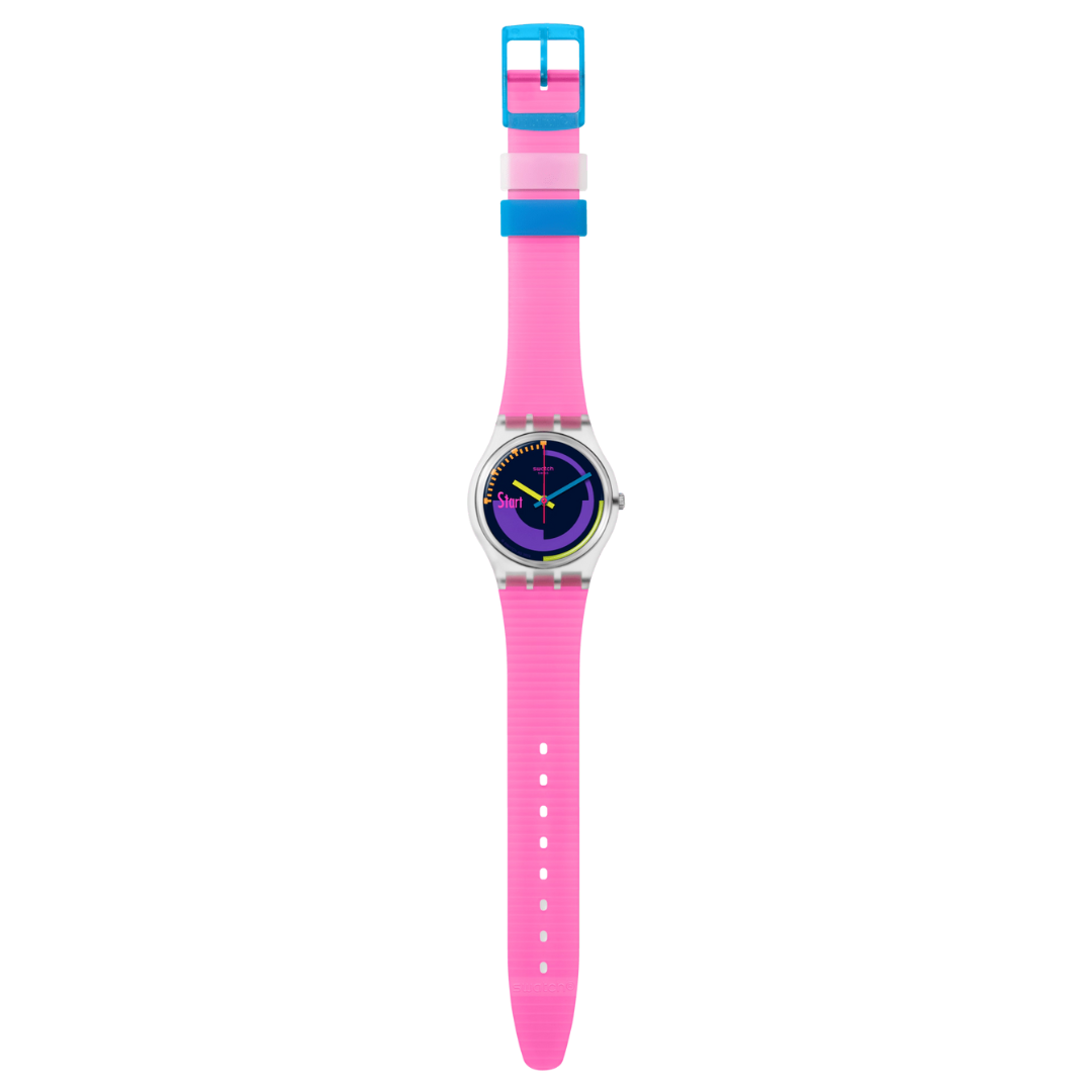 SWATCH NEON PINK PODIUM