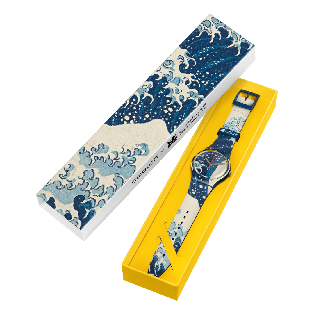 THE GREAT WAVE BY HOKUSAI & ASTROLABE